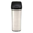 Touch-Free Stainless Steel 13-Gallon Trash Can