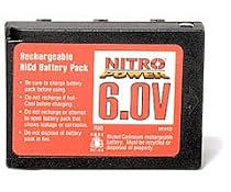 AGAIN & AGAIN R60-NITRO 6.0 Volt Nitro NiCd Battery