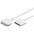 Wentronic Verl�ngerungskabel/Anschlusskabel f�r Apple iPad/iPod/iPhone 3G/iPhone 3Gs/iPhone 4 wei�