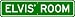 ELVIS ROOM SIGN - Personalized Gift Boy or Girl, Aluminum