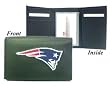 New England Patriots Embroidered Leather Tri-Fold Wallet - Football Sports Merchandise