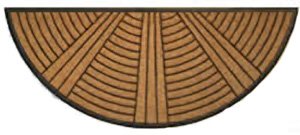 Door Mat - Art Deco Style - Coir & Rubber - 72x30