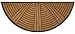 Door Mat - Art Deco Style - Coir & Rubber - 72