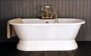 Buy Regal Deck Mount Side Fill Pedestal Tub - Painted White - (Sunrise Bathtubs, Plumbing, Bathtubs Showers & Saunas, Bathtubs)