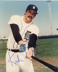 Signed Gibson, Kirk (Detroit Tigers) Photo