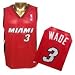 Sports : NBA Trikot Miami Heat - Wade rot