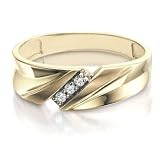 Men's Diamond Band 1/15ctw