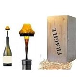 Buy A Christmas leg lamp 4 tall wine bottle stopper Crated by Leg-lamp.com