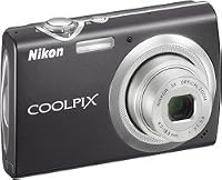 Nikon Coolpix S230 10MP Digital Camera with 3x Optical Zoom and 3 inch Touch Panel LCD (Jet Black)