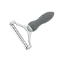 KitchenArt 63105 Gel Grip Cheese Slicer, Satin Silver/Gray