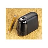 Compact Battery Operated Pencil Sharpener, Black (HUN16750)