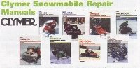 CLYMER POLARIS Snowmobile Shop Manual