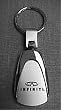 Auto Gold KC3INF Stainless Steel Key Chains, Teardrop Style, Infiniti