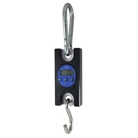 Industrail Heavy Duty 330 x 0.2 lb Ergonomic Digital Compact Luggage Scale with Shackle and 