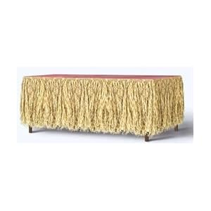 Raffia Tropical Table Skirting