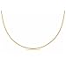 Yellow Gold Flat Wheat Fashion Chain