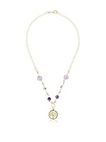 Córdoba Jewels Collar plata de ley 925 milésimas bañada en oro