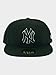 New Era 59Fifty Hat NY Yankees Black/Black-White/Black