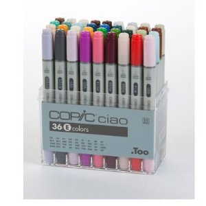 Copic Ciao Markers 36 Piece Set Set E On Sale