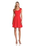 Maggy London Women's Scuba Fit and Flare Dress
