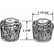 United States Hdwe. P-045SC Faucet Handle