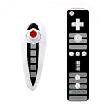Retro Design Nintendo Wii Nunchuk + Remote Controller Protector Skin Decal Sticker