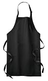 CornerStone Adjustable Bib Apron with 3 Pockets.