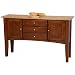Ligo Brantley Parson Leg Server with Drawers - LG122
