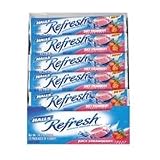 Halls refresh moisture action cough drops sticks, juicy strawberry 9/bag, 15 bags Halls refresh moisture action cough drops sticks, juicy strawberry 9/bag, 15 bags