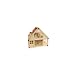 Freda Puppenhaus + M�belset 28 Teile + Familie mit Wechselkleider Komplettset aus Holz