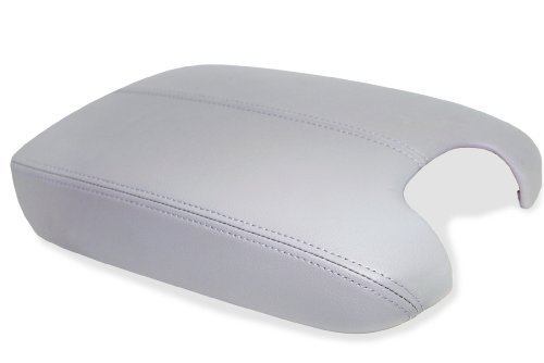Honda Accord Leather Console Lid Armrest Cover Gray (Leather Part Only)