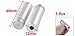 uxcell Stainless Steel Wall Mount Standoff Nail for Glass 12mm x 40mm 5 Pcs
