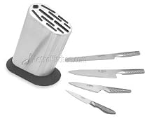 Global 5 Piece Knife Block Set