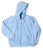 NEW Sport-Tek - Ladies Full Zip Hooded Sweatshirt Light Blue-S