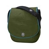 Review Crumpler  / Crumpler Crippy Duck Laptop Bag - Olive / Bright Blue