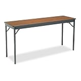 Barricks Special Size Folding Table, 60 x 18 x 30h, Walnut Laminate Top CL1860WA / BRKCL1860WA