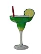 Metal Margarita Wall Hanger - Hand Crafted in Haiti
