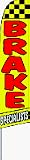 Brake Specialists Feather Flag (11.5 x 2.5 Feet)