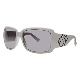 FENDI FS456 105 WHITE PLASTIC SUNGLASSES