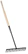 Corona Clipper 16-Inch/16-Tine Dirt/Asphalt Rake #RK 66000