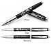 Sheaffer 3 Friends of Winter Gloss Black Plum Design Rollerball Pen - SH-9299-1