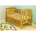 East Coast Morston Drop Side Cot Bed - Antique Finish