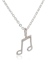 Samantha Faye "Modern Classic" Small Music Note Pendant Necklace