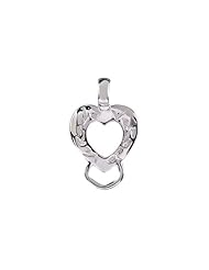 SilveRado (tm) VR105 Verado Sterling Silver Truly Love Carrier Pandora Compatible Bead / Charm