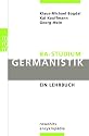BA-Studium Germanistik: Ein Lehrbuch