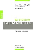Produkt-Bild: BA-Studium Germanistik: Ein Lehrbuch