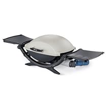 Weber 566001 Q 220 Portable Propane Gas Barbecue, Silver