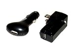 Premium Usb Cars Auto Plug in Vehicle Cigarette Lighter Power Charger and Usb Home Travel Charger with Smart Ic Ship Inside and Led Light Indicator Technology for Sony Prs 600 Prs-600 Touch Ebook Reader Player