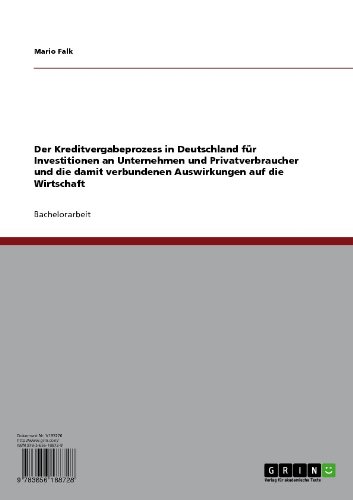 Bedürfnis, Bedarf und kaufkraftgestützte Kreditnachfrage für Konsum und Investition (German Edition)