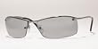 Ray Ban Sunglasses RB3183 Top Bar 004/82 Gunmetal/Grey Polarized Mirror Silver Gradient, 63mm